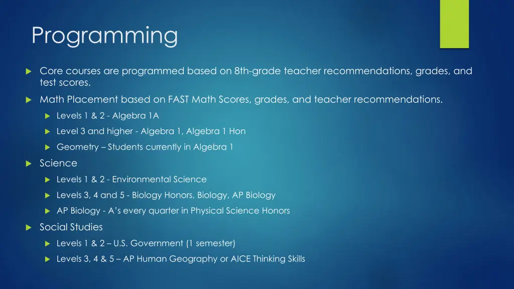 programming