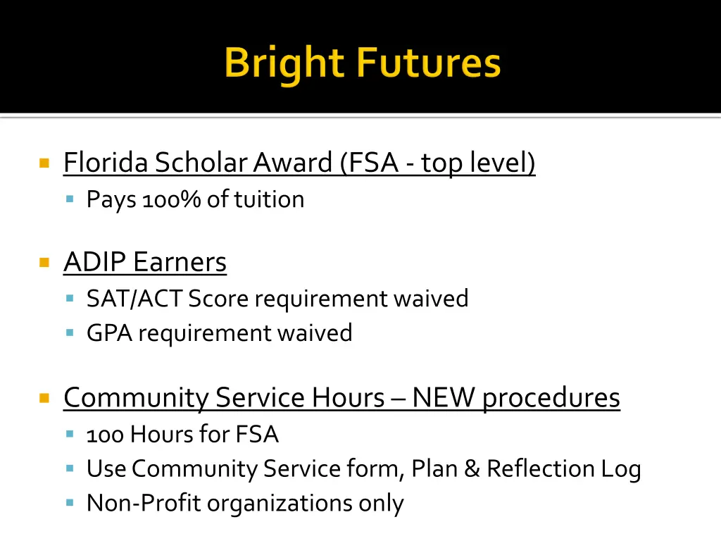florida scholar award fsa top level pays