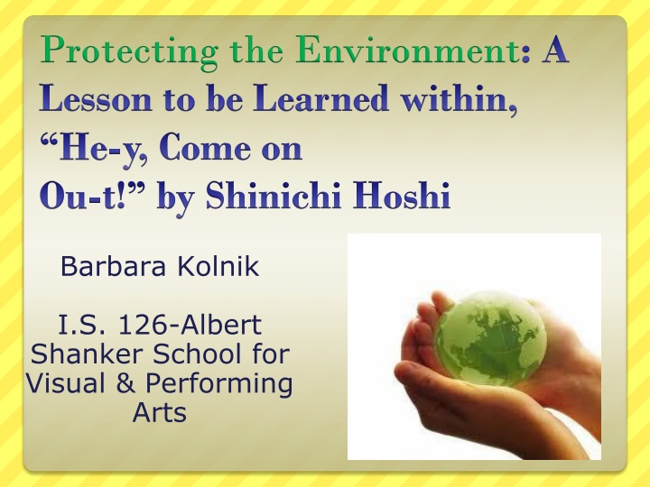 protecting the environment a lesson to be learned