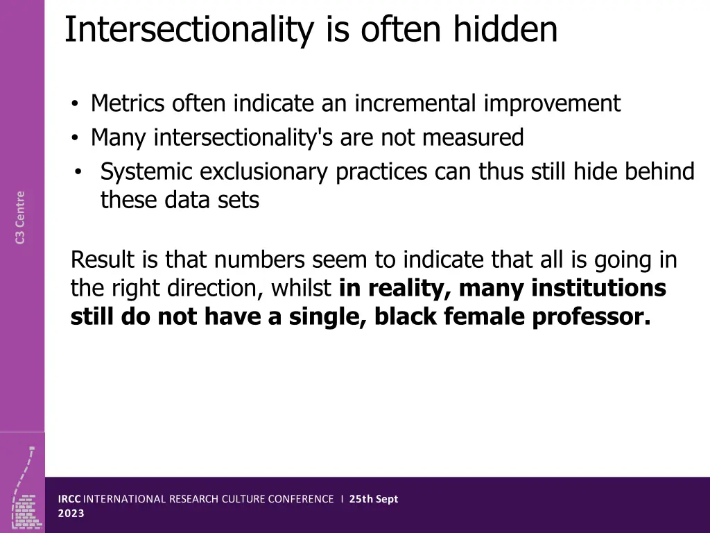 intersectionality is often hidden