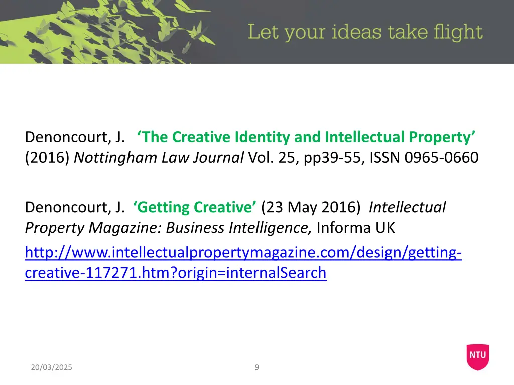 denoncourt j the creative identity
