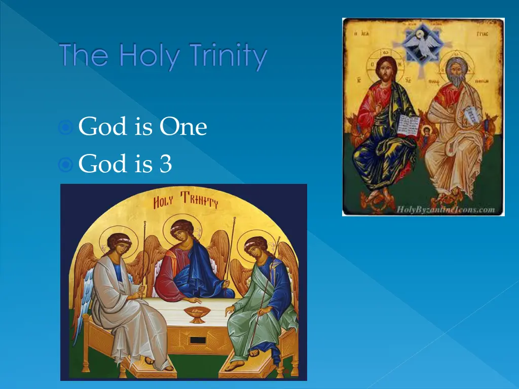 the holy trinity