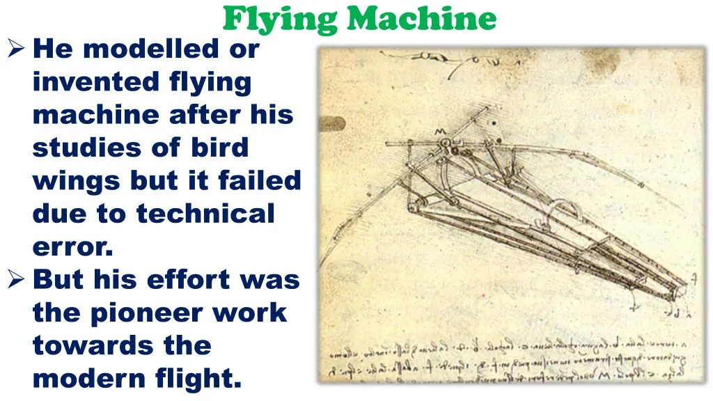 flying machine