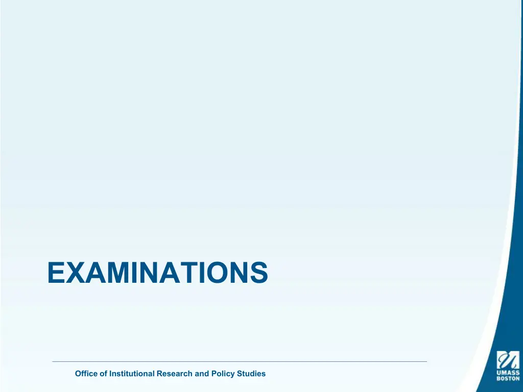 examinations
