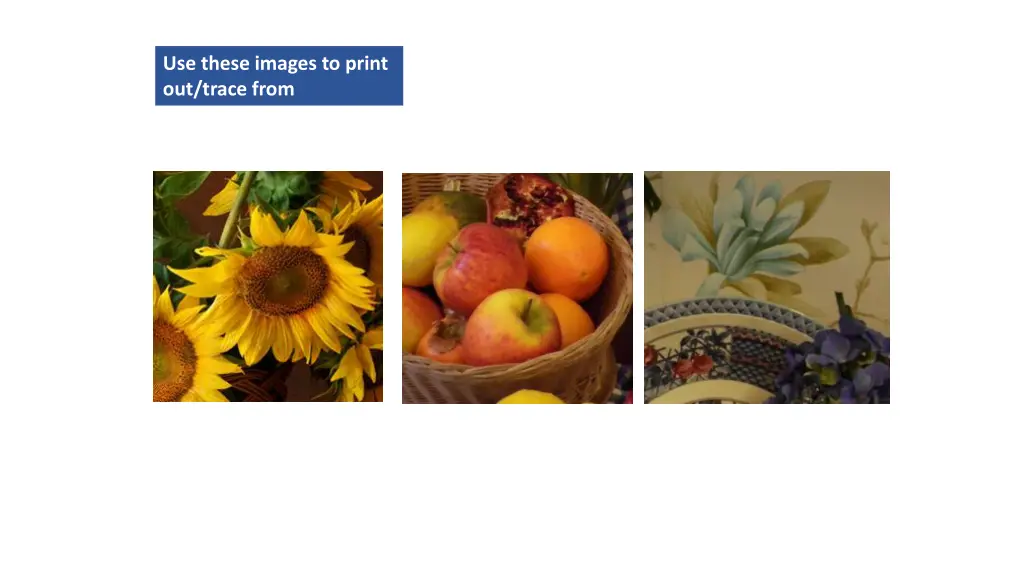 use these images to print out trace from