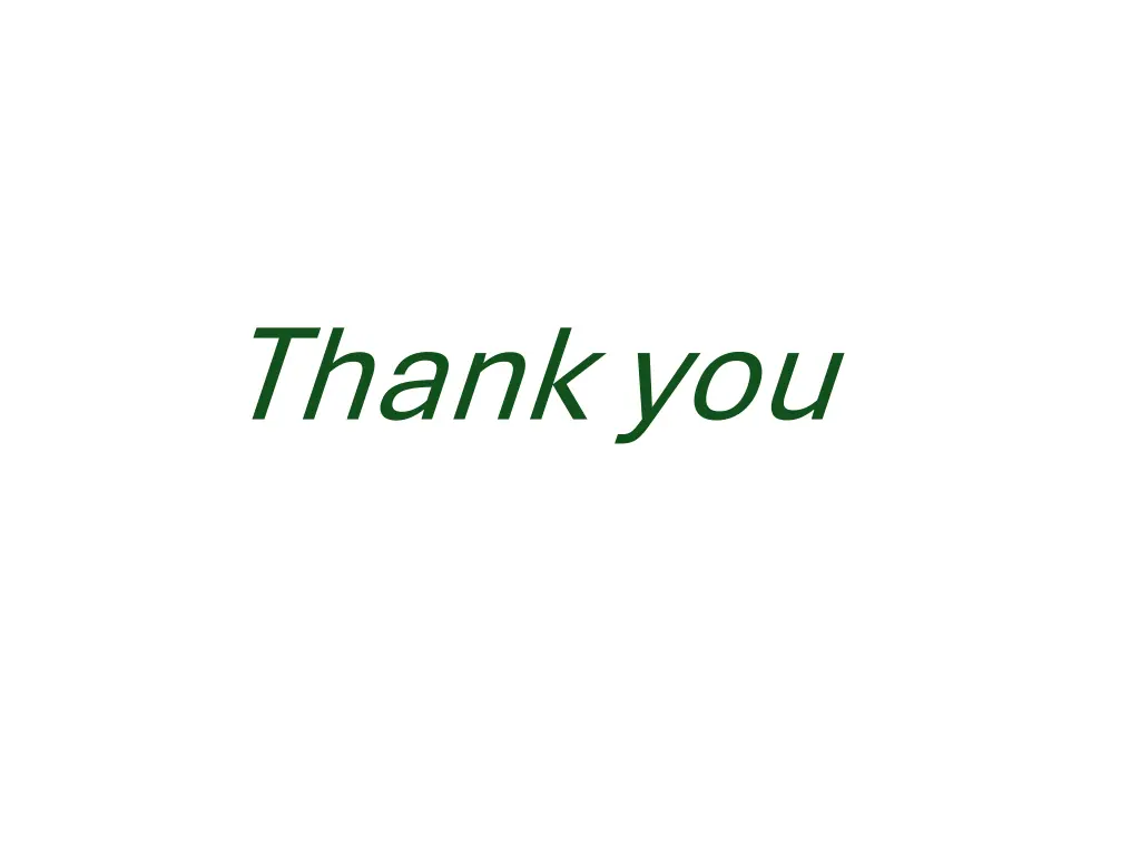 thank you