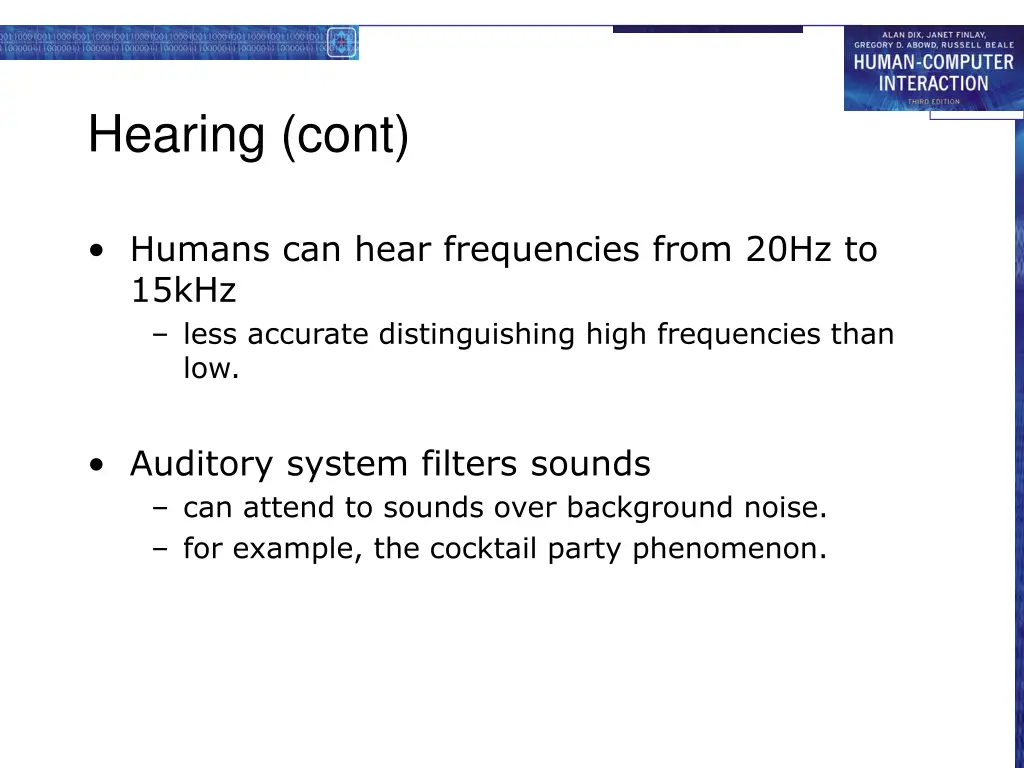 hearing cont