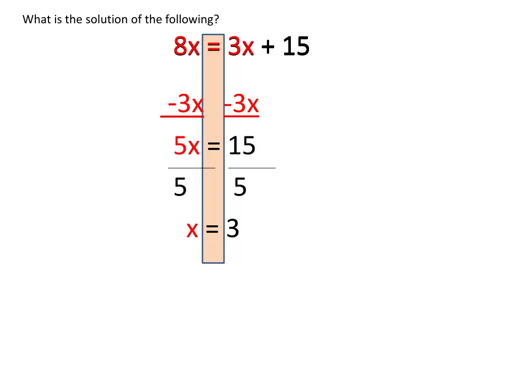 what is the solution of the following 1