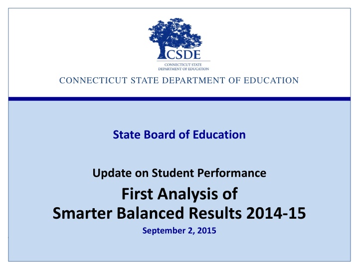 connecticut state department of education