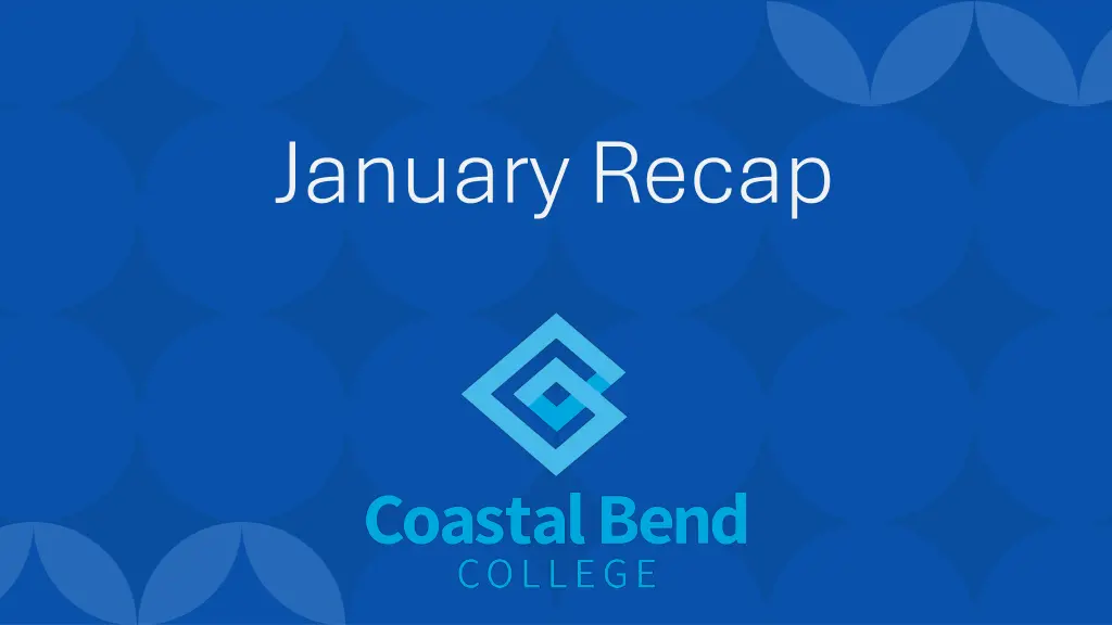 january recap