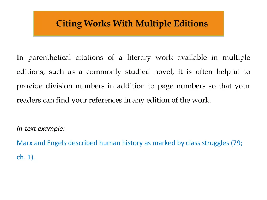 citing works with multiple editions
