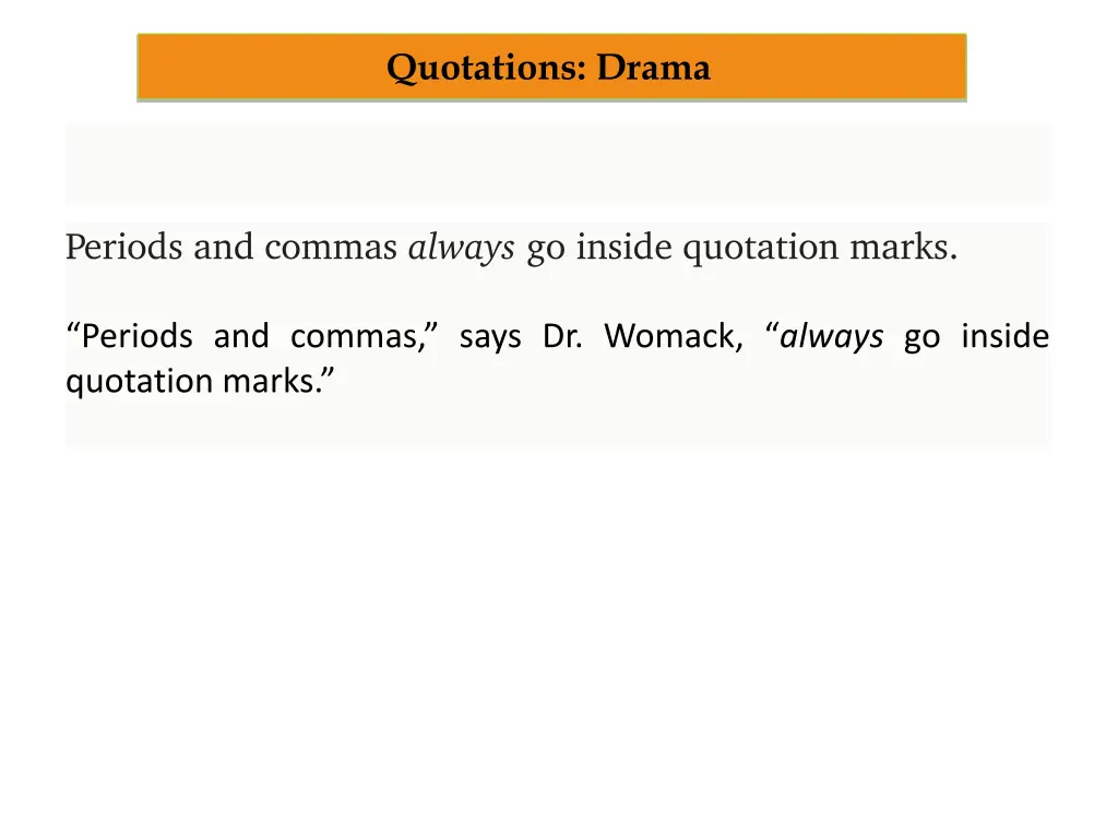 quotations drama 2