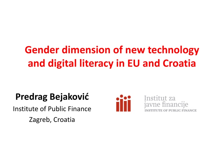gender dimension of new technology and digital