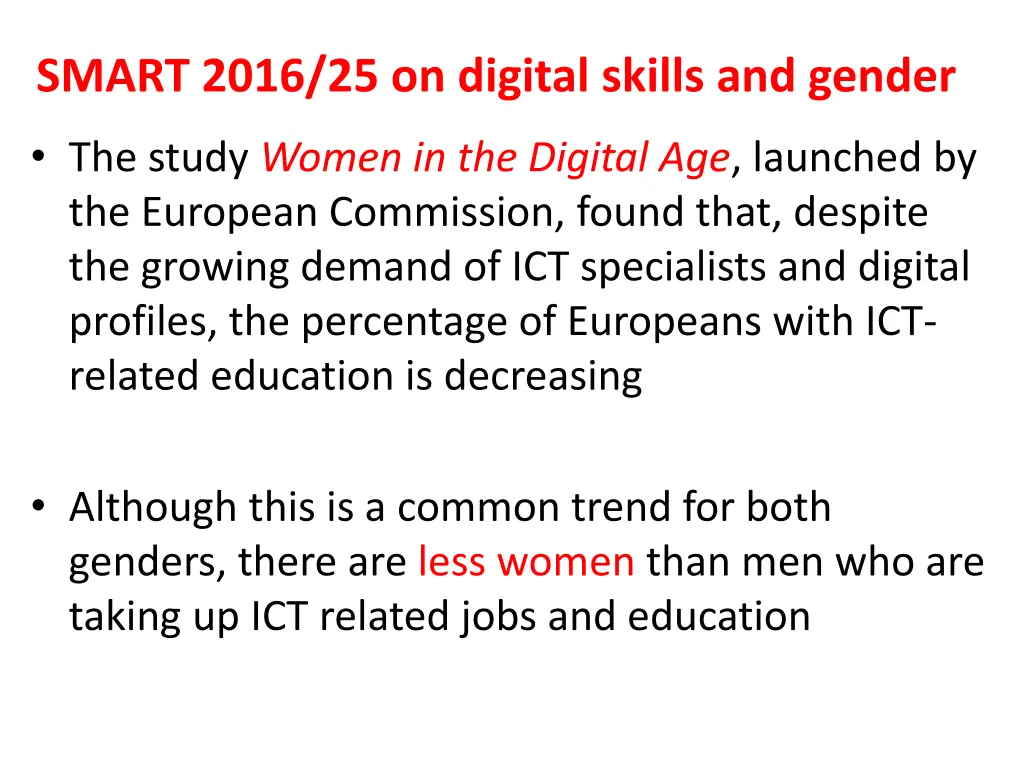 smart 2016 25 on digital skills and gender