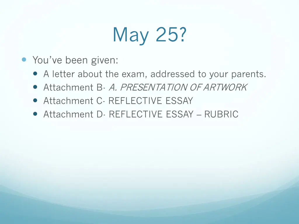 may 25