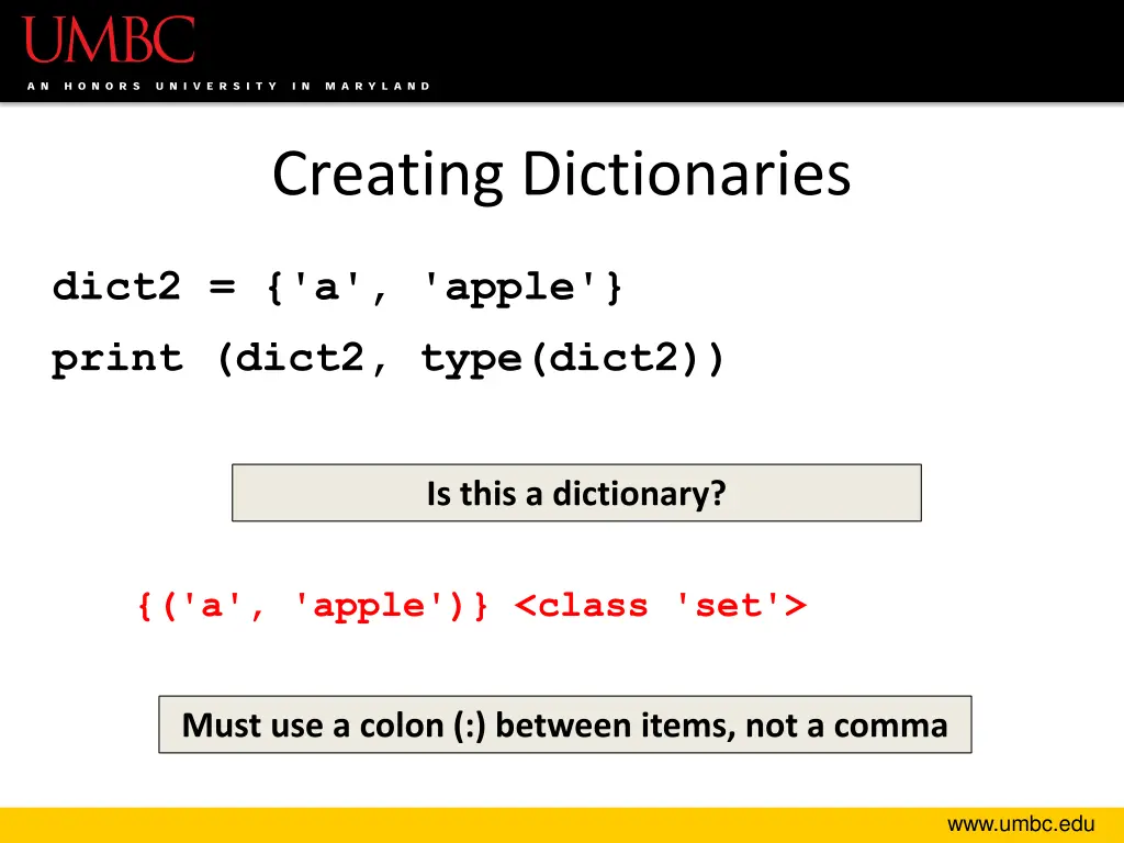 creating dictionaries 3