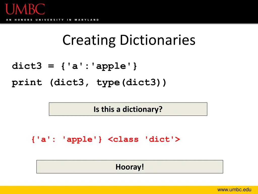 creating dictionaries 4
