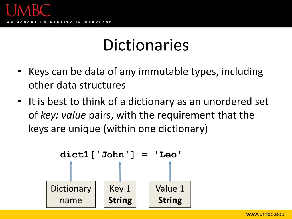 dictionaries 1
