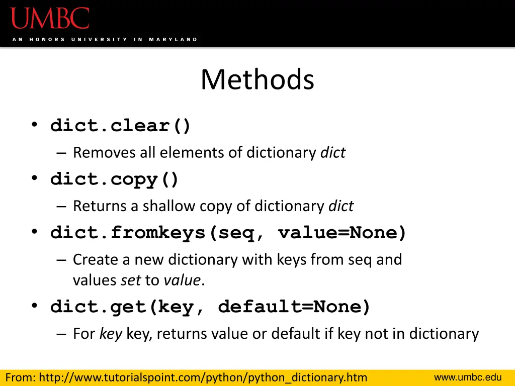 methods
