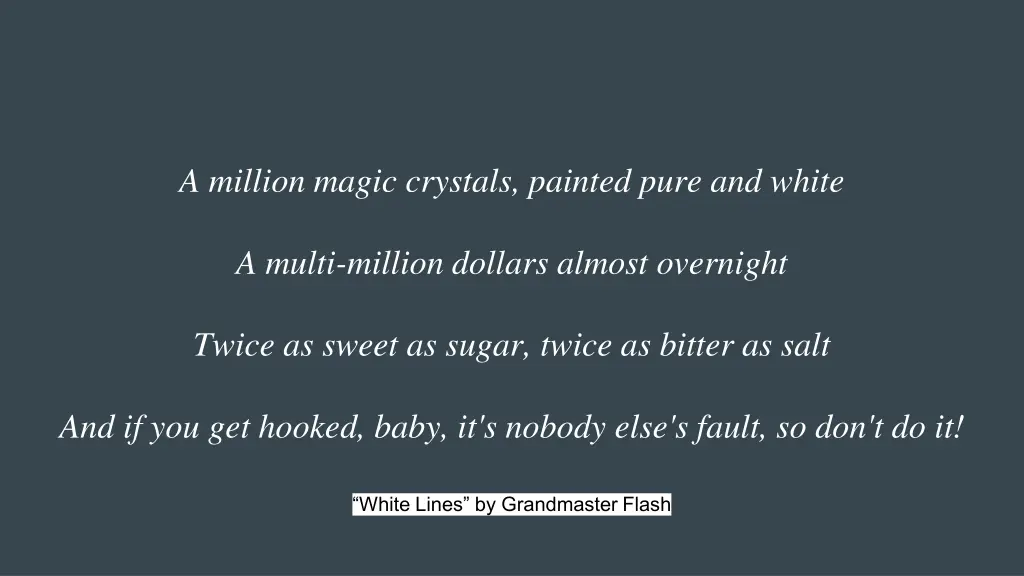 a million magic crystals painted pure and white