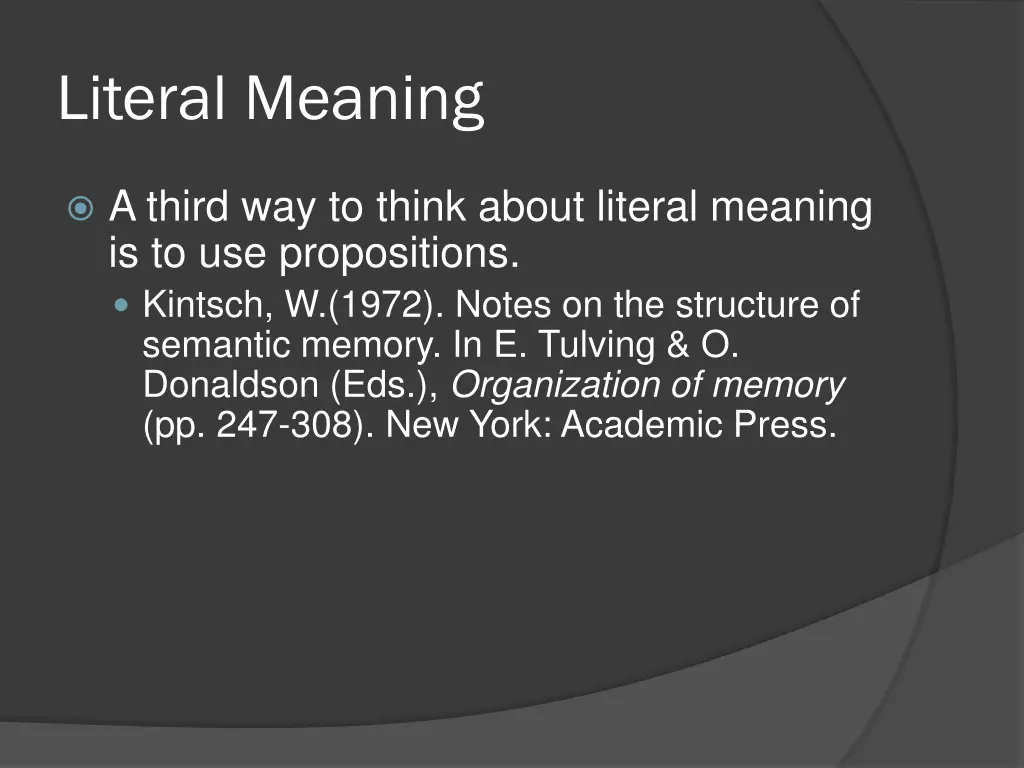 literal meaning 7