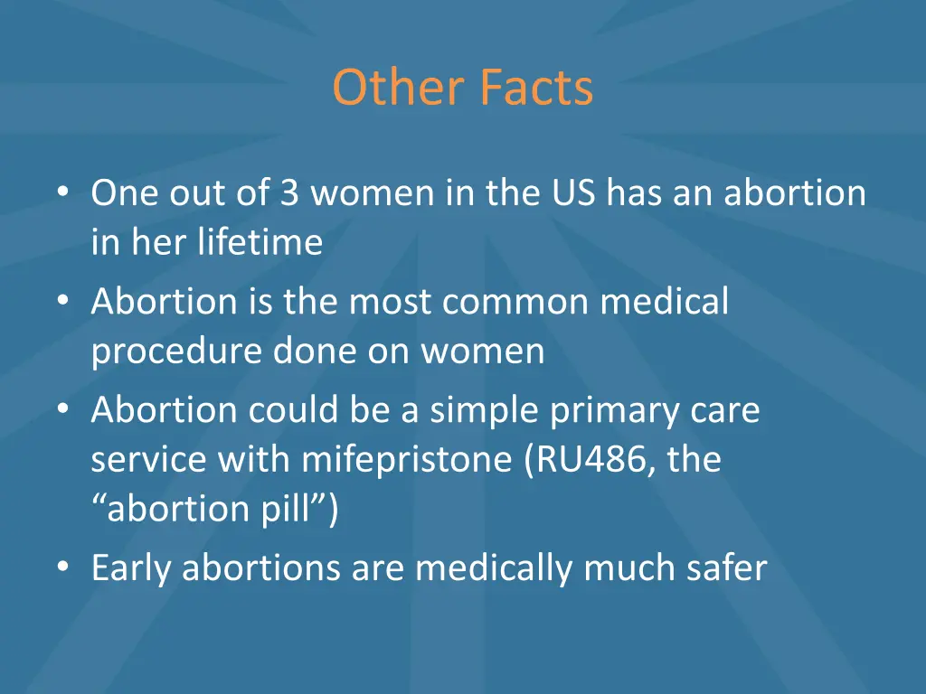 other facts
