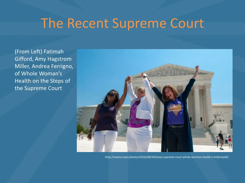 the recent supreme court