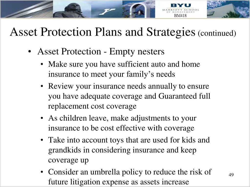 asset protection plans and strategies continued 1