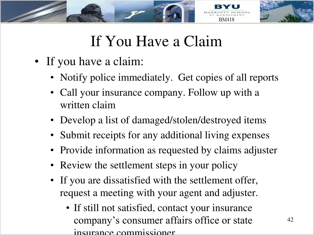 if you have a claim if you have a claim notify