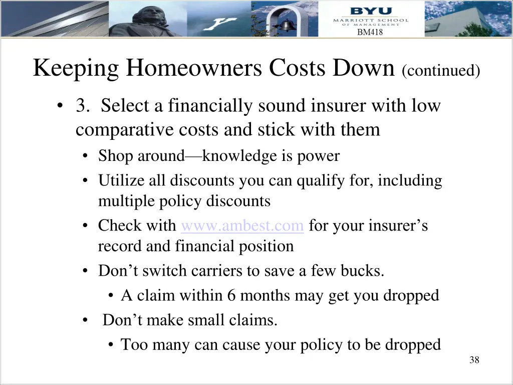keeping homeowners costs down continued 1