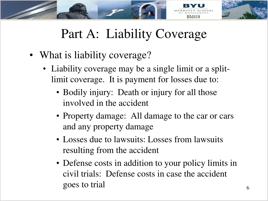 part a liability coverage