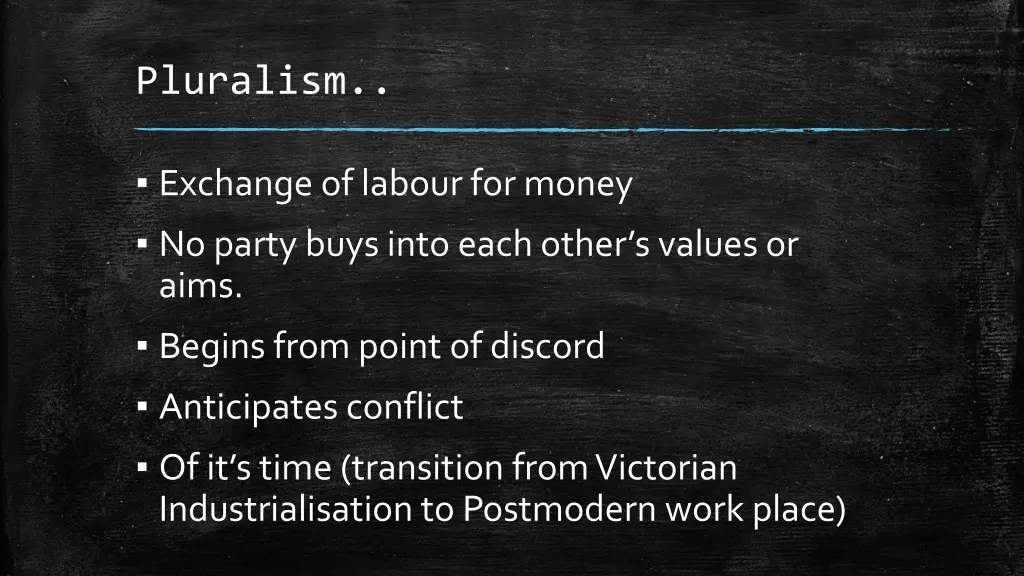pluralism