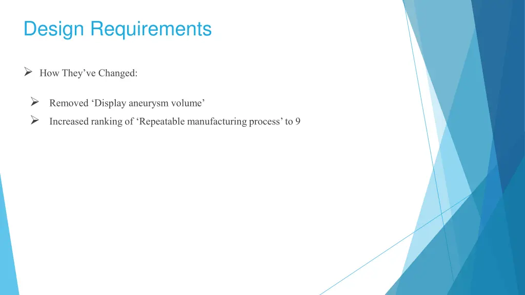 design requirements 2