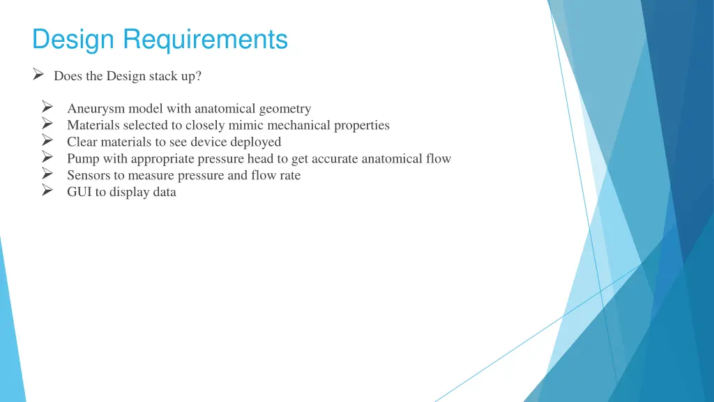 design requirements 3