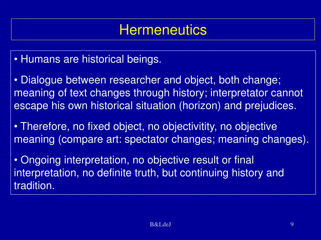 hermeneutics