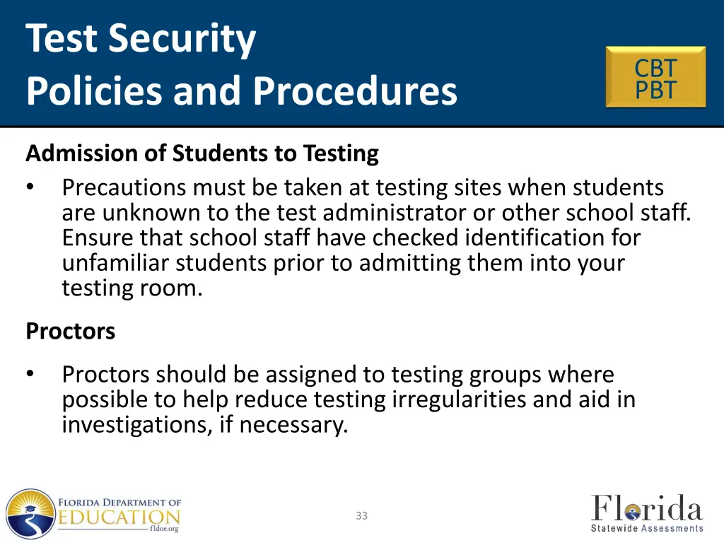 test security policies and procedures 4