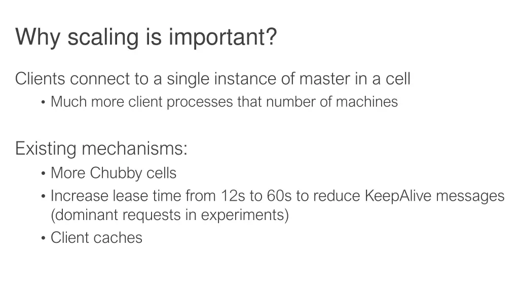 why scaling is important