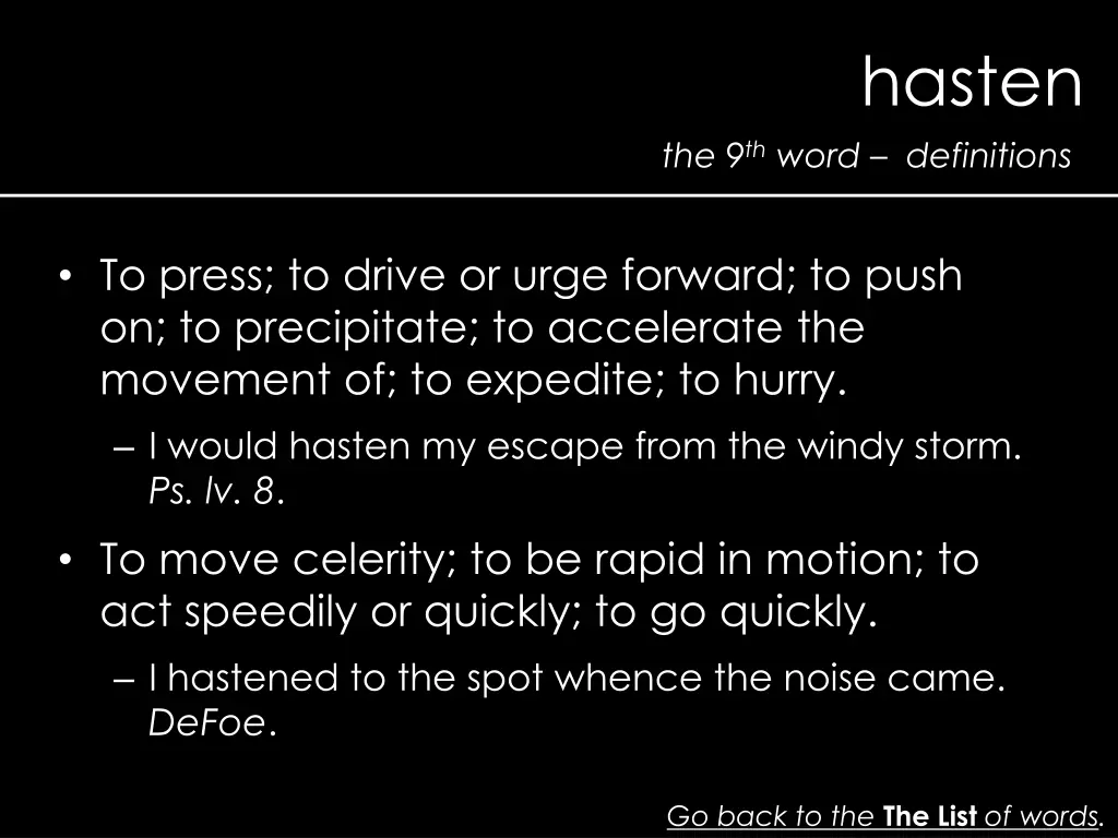 hasten 1