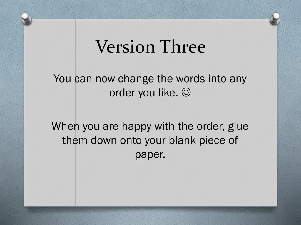 version three