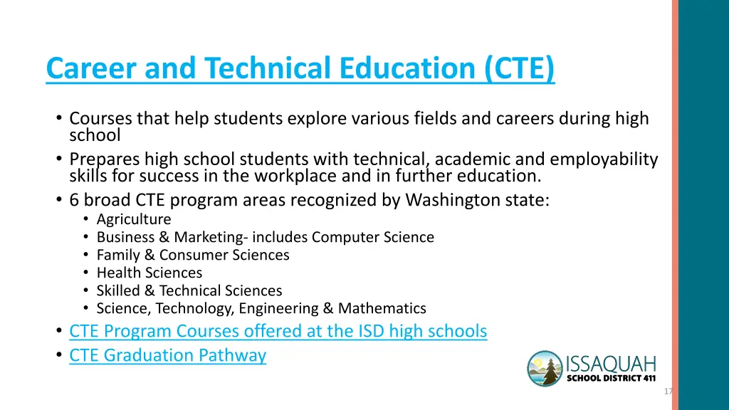 career and technical education cte