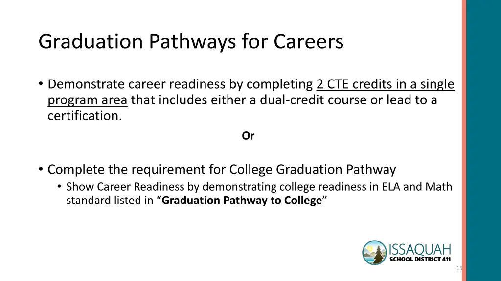 graduation pathways for careers