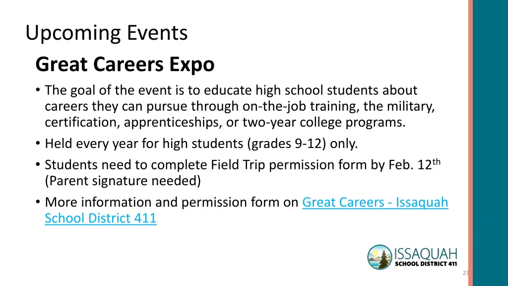upcoming events great careers expo the goal