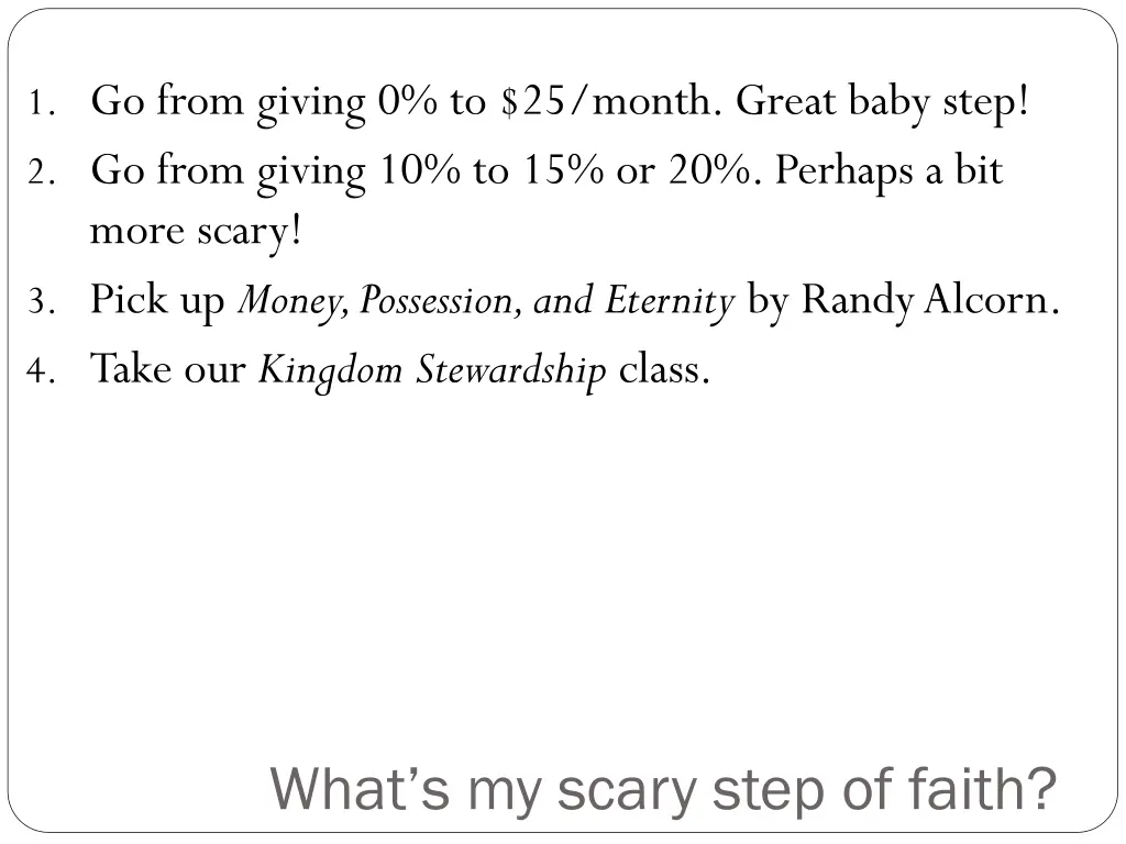 1 go from giving 0 to 25 month great baby step 3