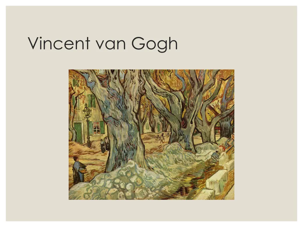 vincent van gogh