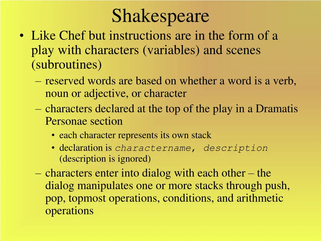 shakespeare