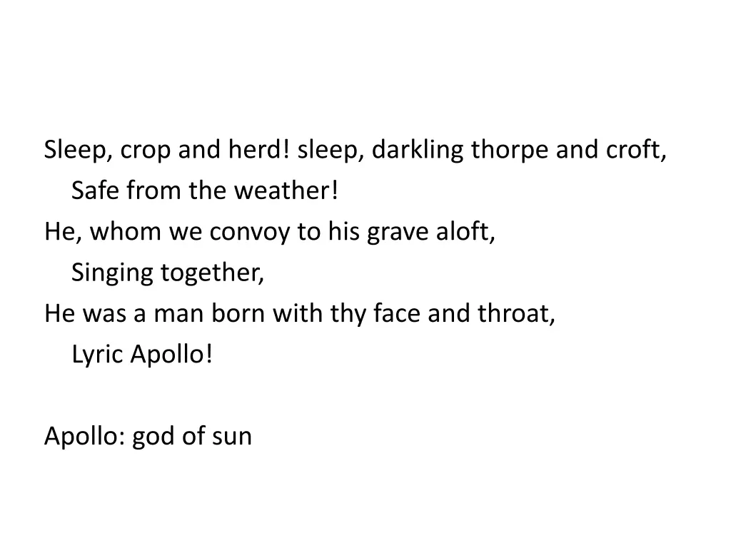 sleep crop and herd sleep darkling thorpe