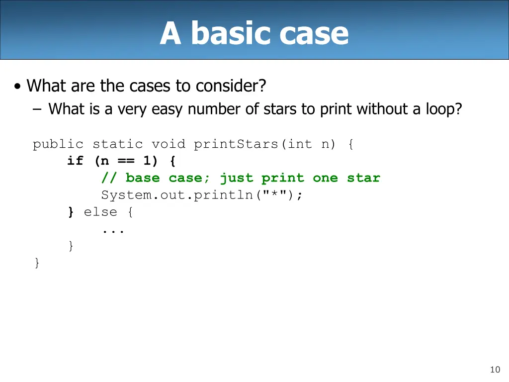 a basic case
