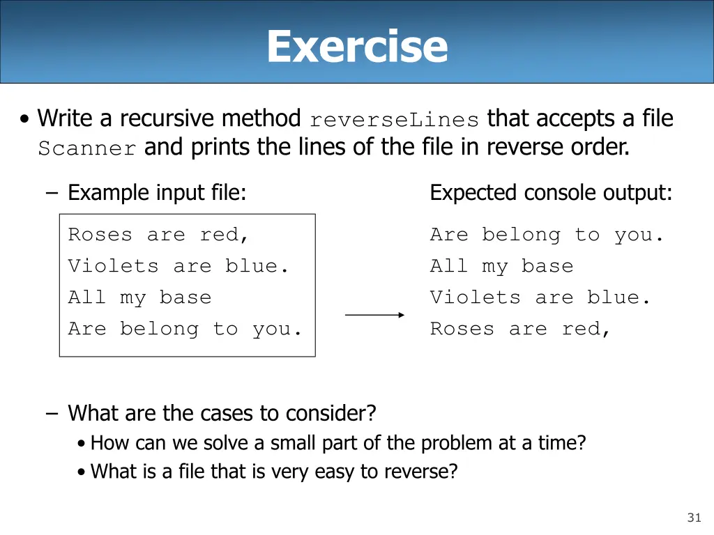 exercise 4