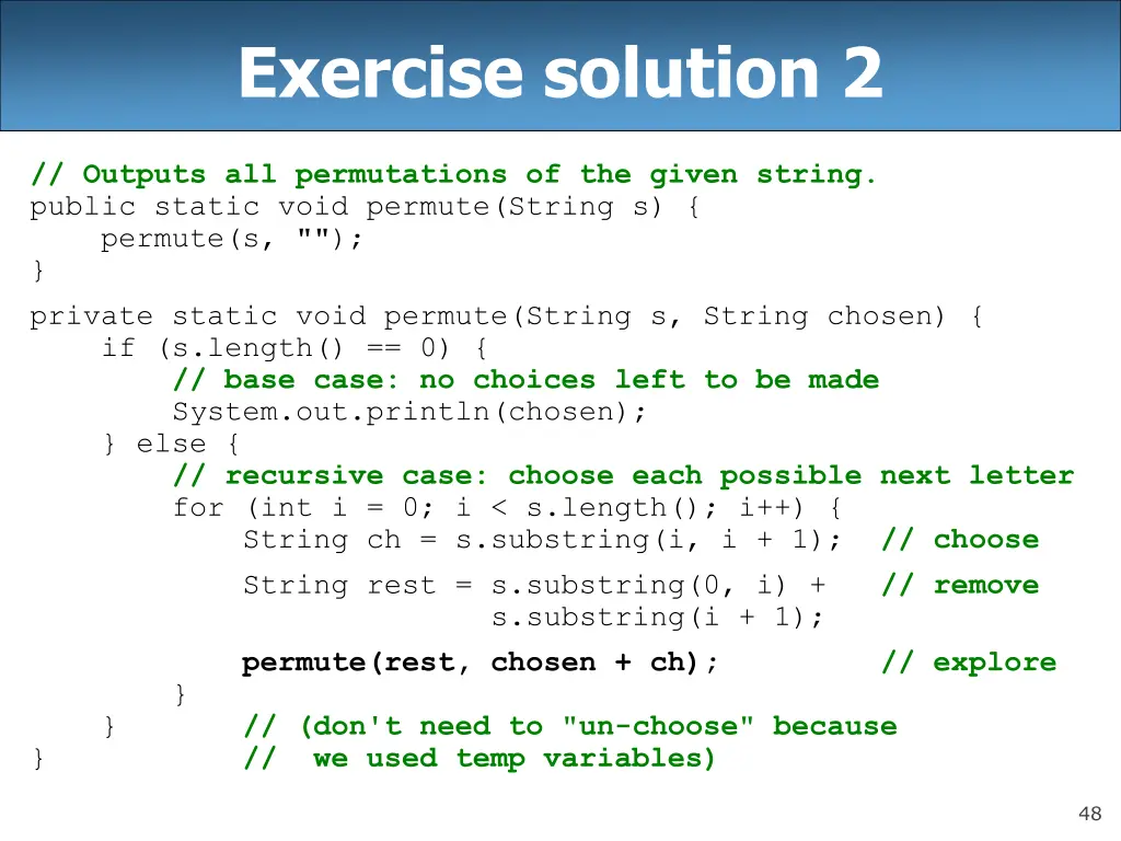 exercise solution 2 2