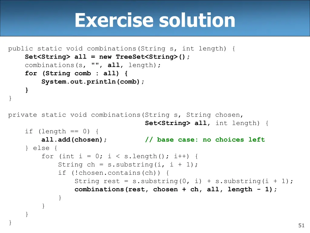 exercise solution 3